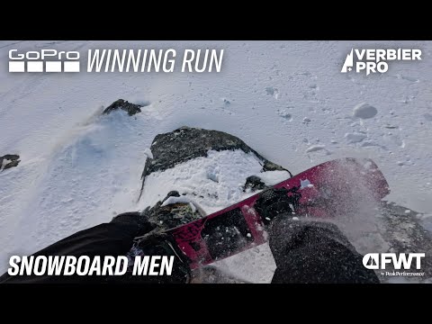 Victor De Le Rue I Snowboard Men GoPro Winning Run I 2024 Verbier Pro