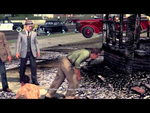 LA Noire Walkthrough - Arson Case #1 - "The Gas Man" Part 1