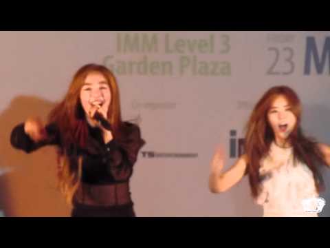 120323 Secret & B.A.P 1st Singapore Fanmeeting: Secret - Love is Move