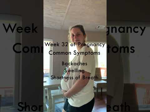 32 Weeks Pregnant Symptoms