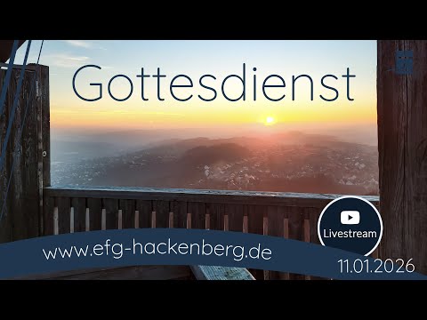 EFG-Hackenberg Gottesdienst 11.01.2026
