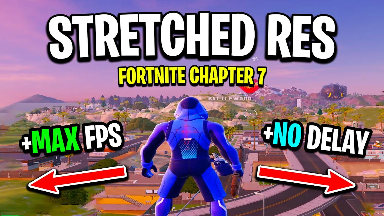How To Setup Stretched Resolution in Fortnite Chapter 7! (Best Settings 2025)