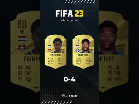 FRIMPONG VS DUMFRIES ⚔️