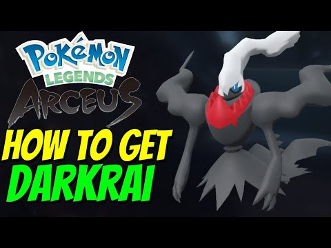 How to get DARKRAI in Pokémon Legends: Arceus
