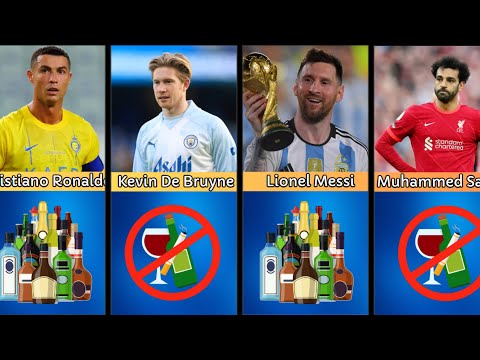 Which Famous Footballers Drink Alcohol | Alcohol is Harmful