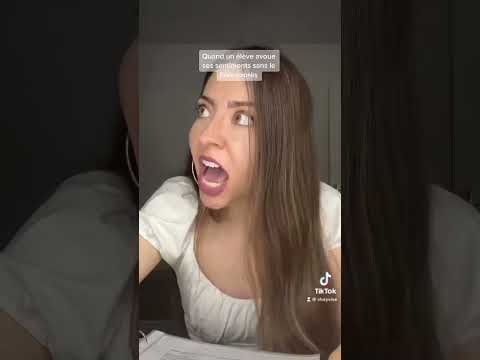 Quand un élève avoue ses sentiments sans le faire exprès #humour #pourtoi #foryou