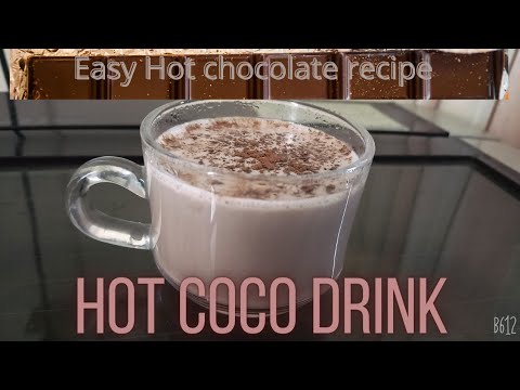 2 Minutes Hot chocolate recipe | Hot Cocoa Drink | New Year Recipe | Taiba Khan