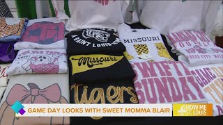 Sweet Momma Blair shares he game day looks as we enter into the thick of Football season