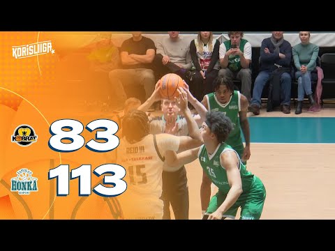 Tapiolan Honka vs. Kobrat - Game Highlights