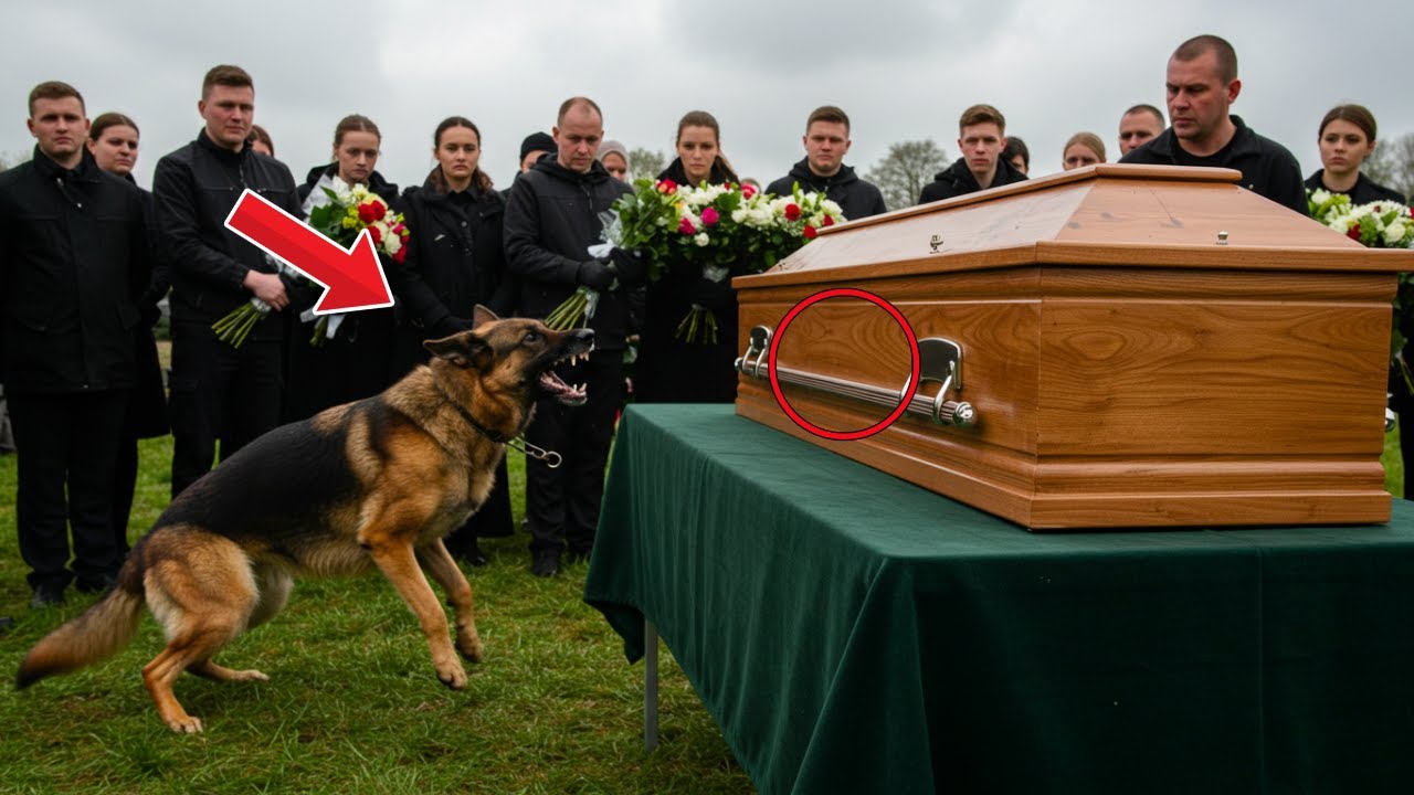 The dog wouldn't stop BARKING at the COFFIN! When they opened it, they were SHOCKED!