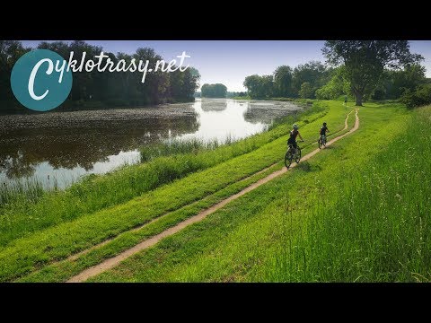 Cycle Trails 039 - Along Elbe to Nymburk  (Gardeners in Kersko and medieval village)