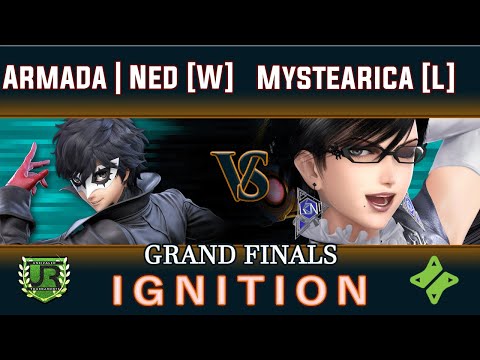 Ignition #211 GRAND FINALS - Armada | Ned [W] (Joker,Roy) vs Mystearica [L] (Bayo,Palutena,Zelda)