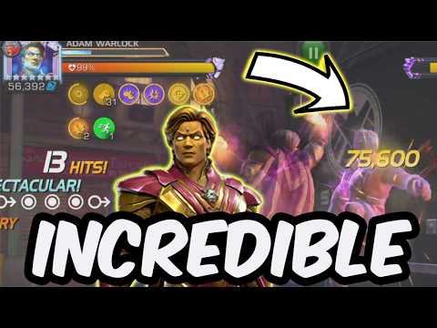 Ascended Adam Warlock Feels INCREDIBLE - HIGH SKILL GOD TIER NUKE?!? - Marvel Contest of Champions