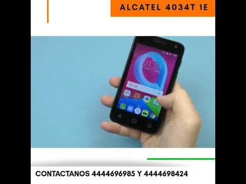 ALCATEL 3-G 4034T 1E Color NEGRO