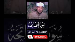 Download lagu Surah Al Fatiha by Qari Abdul Basit Alsamad mp3