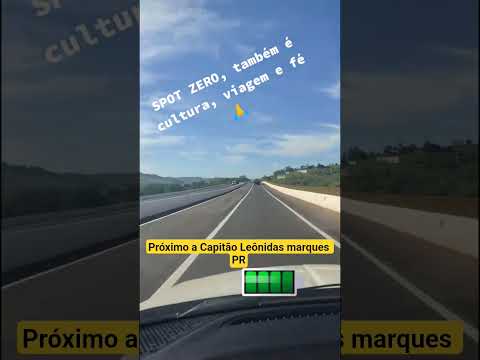QUANDO PASSAR POR CAPITÃO LEÔNIDAS MARQUES PR, APROVEITE ESSA VISTA . #viagens