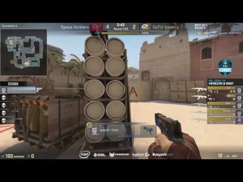 Space Soldiers Vs OpTic Gaming ESL ONE COLOGNE PART 1 720p