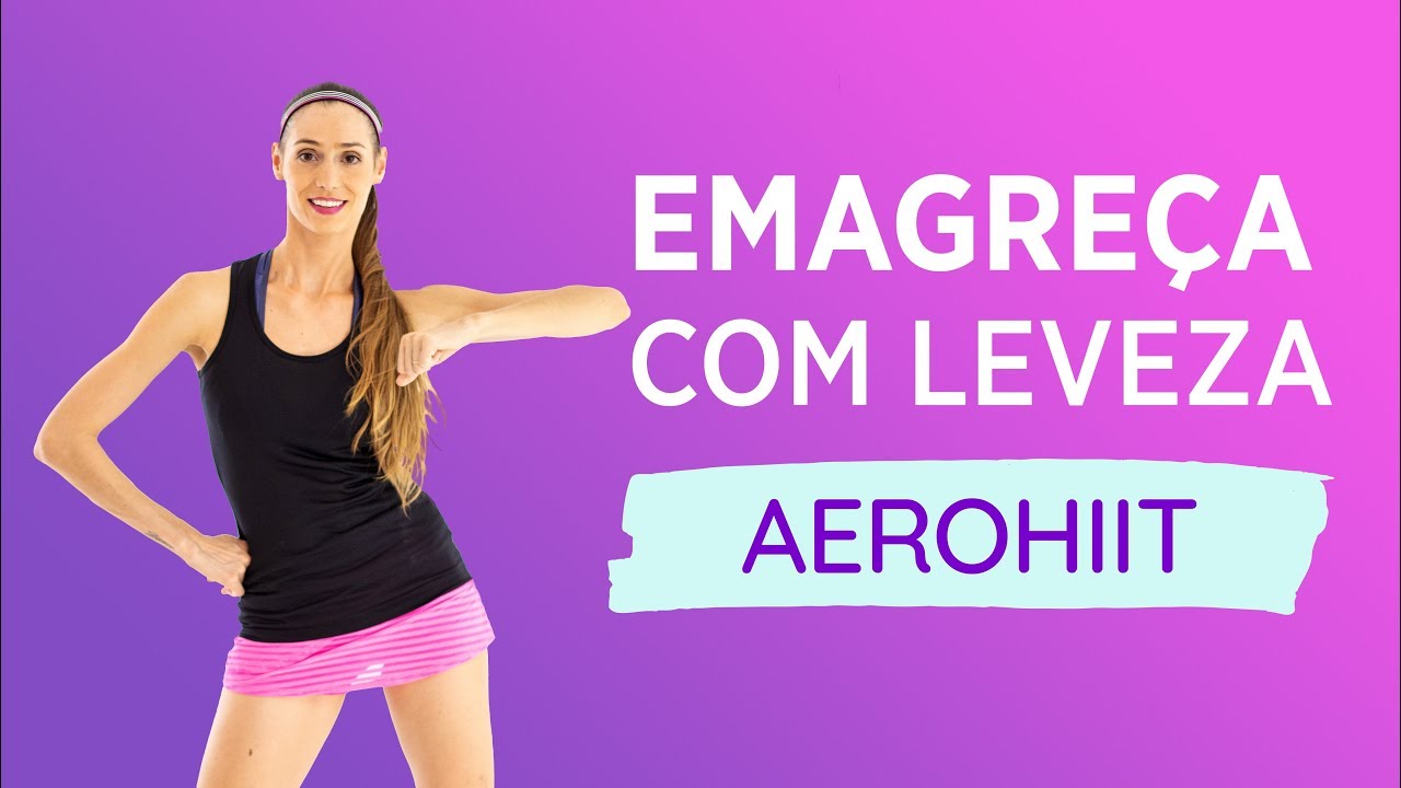 EMAGRECER EM 20 MINUTOS!! - AULA DE AEROHIIT