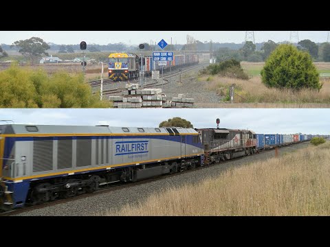 7922v SCT/SBR Dooen Containers With EL61, EL55 & SCT015 (20/5/2021) - PoathTV Trains In Australia