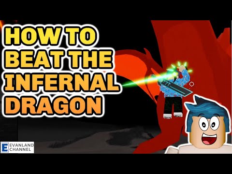 HOW TO BEAT THE INFERNAL DRAGON BOSS IN ROBLOX ISLANDS UNDERWORLD UPDATE