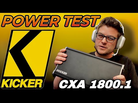 KICKER CXA 1800.1 AMP DYNO