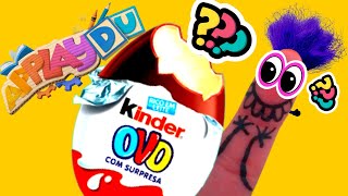 ABRINDO KINDER OVO DA EDIO APPLAYDU/OPENING APPLAYDU EDITION KINDER EGG.
