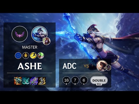 Ashe ADC vs Samira - EUW Master Patch 12.3