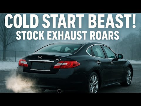 2011 Infiniti M37 Cold Start - Stock Exhaust