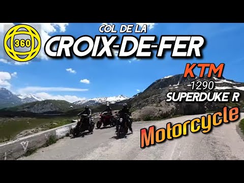 Col de la Croix de Fer - 360° Motorcycle roadtrip - KTM Superduke 1290 R