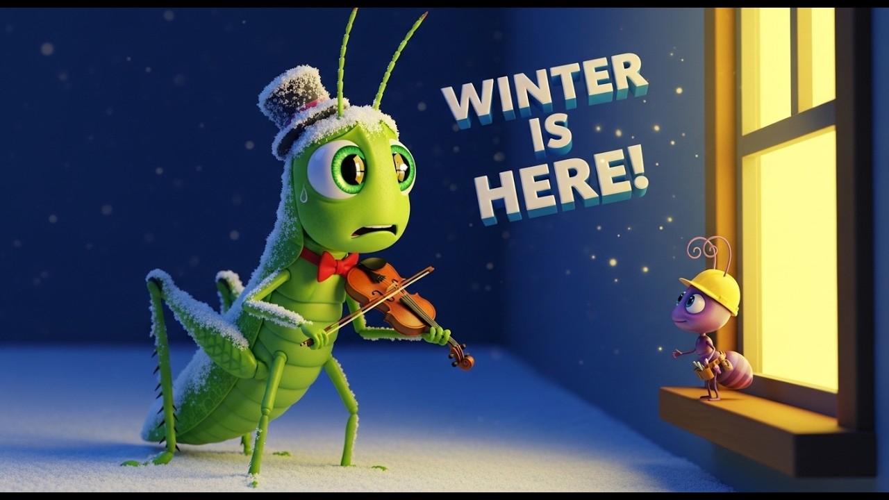 The Ant and the Grasshopper 🐜 Winter is Coming! | Best Fairy Tales 2026 | Bedtime Stories in English