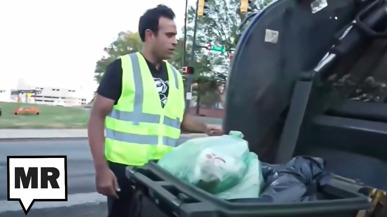 Vivek Humilates Himself With Garbage Man Cosplay