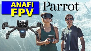The New Parrot ANAFI FPV Drone - Checking out the cool new camera features