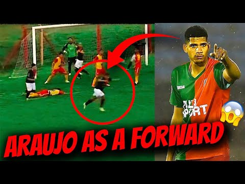 Ronald ARAUJO was a MONSTER-STRIKER before Barcelona 😱