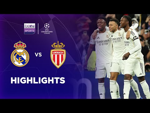 Real Madrid 6-1 Monaco | Champions League 25/26 Match Highlights