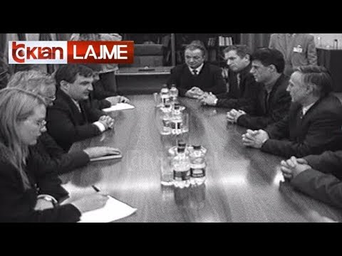 Hashim Thaçi takim me Metën dhe Nanon -  (11 Janar 2000)