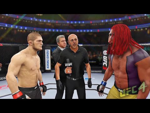 UFC3 | Khabib Nurmagomedov vs. Sleepy Drunk (EA sports UFC 3)