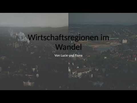 Wirtschaftsregionen im Wandel
