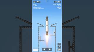 How to make rocket and launching in factory in space flight simulator ||SFS||