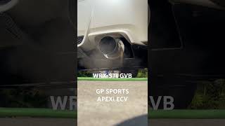 ［WRX STI GVB］GP SPORTS APEXi ECV