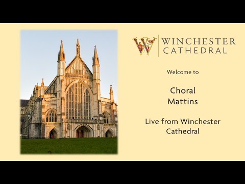 04-21-24 Choral Mattins live from Winchester Cathedral. ????????