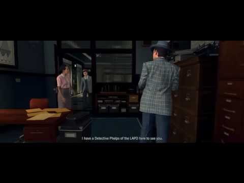 LA Noire pc game, A Polite Invitation mission cinematics