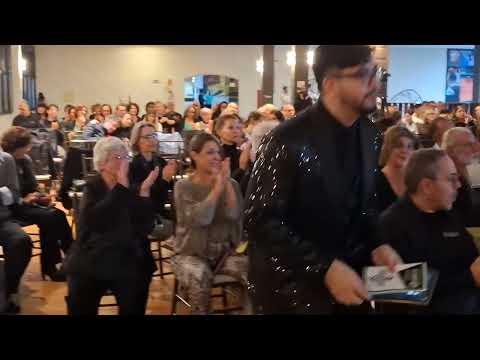 Apresentação do coral do Círculo Militar de Campinas