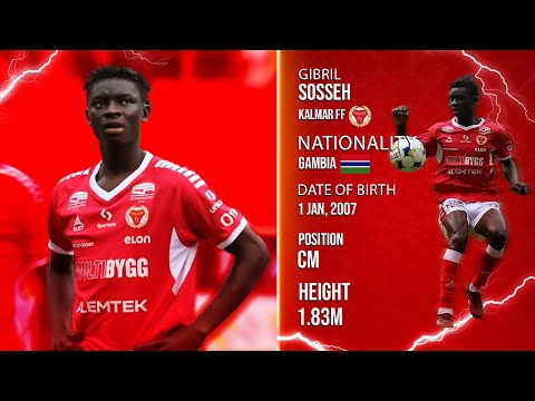 Gibril Sosseh ● Kalmar FF ● CM ● 2025 Highlights