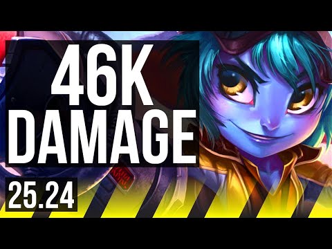 TRISTANA & Vex vs JHIN & Thresh (ADC) | 5k gold comeback, 46K damage | EUW Master | 25.24