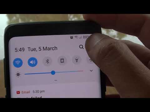 Samsung Galaxy S9: How to Enable / Disable Mute All Sounds