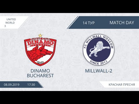 AFL19. United World 3. Day 14. Dinamo Bucharest - Millwall-2