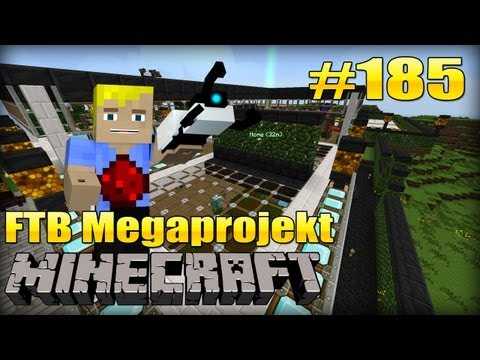 7 HV SOLAR ARRAYS in the LUXURY MANSION! - Minecraft MEGA PROJECT #185 [German/Full HD]