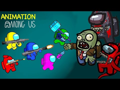 Among Us Zombie EPIC FULL MOVIE Animation EP100 - 우리 가운데 애니메이션 화