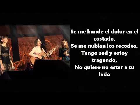 CON LAS GANAS- AITANA, AMAIA Y ZAHARA- CONCIERTO OT BERNABEU