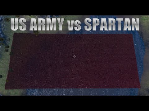 US ARMY vs SPARTAN - Ultimate Epic Battle Simulator
